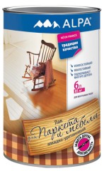 Лак для паркета и мебели Alpa