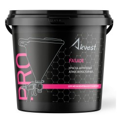Краска фасадная акриловая Аквест Fasade Pro
