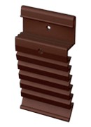 Фиксатор из пластика для быстрого крепления дренажных мембран Delta-geo-drain quattro и Delta-terraxx к стенам Delta Geo Drain Clip