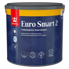 Краска глубокоматовая интерьерная Тиккурила Евро Смарт 2 [Евро-2]