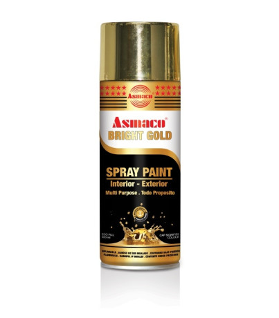 Краска аэрозольная Asmaco Bright Gold