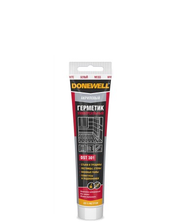 Герметик акриловый универсальный Donewell