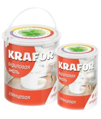 Эмаль акриловая Krafor