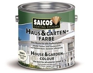 Краска для дерева Saicos Haus & Garten-Farbe