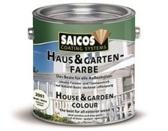 Краска для дерева Saicos Haus &amp; Garten-Farbe