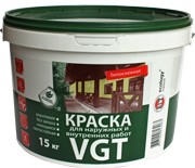 Краска для наружных и внутренних работ ВГТ Эконом