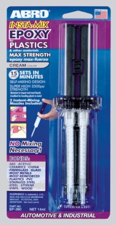 Клей эпоксидный в шприце Abro EP-380