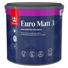 Краска интерьерная Тиккурила Евро Матт 3 [Евро-3]