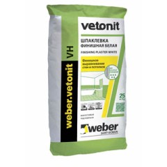 Шпатлевка финишная Вебер Ветонит VH
