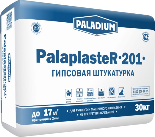 Штукатурка гипсовая Paladium Palaplaster-201