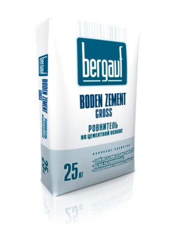 Ровнитель для пола Bergauf Boden Zement Gross