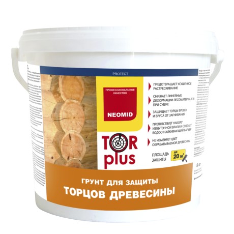 Состав для защиты торцов древесины NEOMID TOR PLUS
