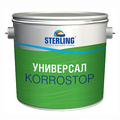 Грунт-эмаль алкидная Sterling Корростоп ПФ-118