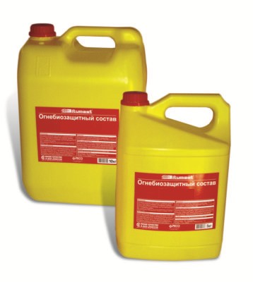 Огнебиозащитный состав для древесины Bitumast