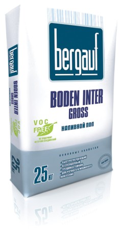 Пол наливной Bergauf Boden Inter Gross