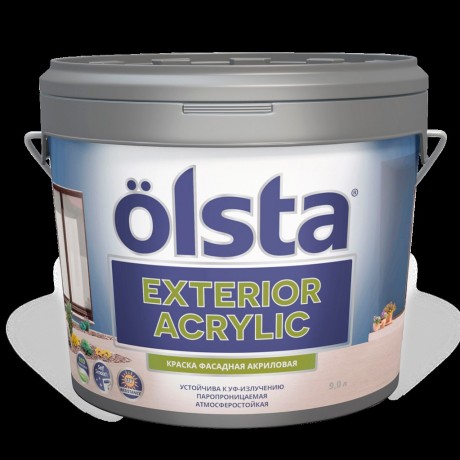Краска акриловая фасадная Olsta Exterior Acrilic