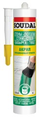 Герметик акриловый окрашиваемый Soudal