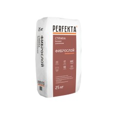 Стяжка пола толстослойная усиленная Perfekta Фиброслой