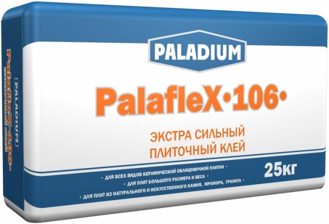 Клей для плитки Paladium PalafleX-106