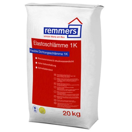 Шлам гидроизоляционный Remmers Elastoschlamme 1K