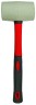 Киянка резиновая с фиберглассовой ручкой БИБЕР Профи