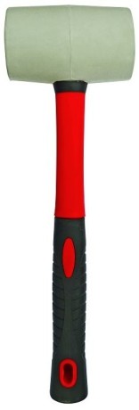 Киянка резиновая с фиберглассовой ручкой БИБЕР Профи