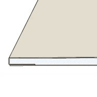 Лист гипсовый ветрозащитный Gyproc