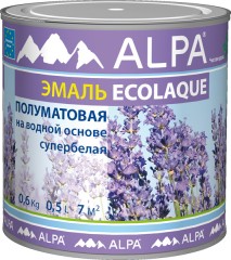 Эмаль для радиаторов отопления Alpa Ecolaque