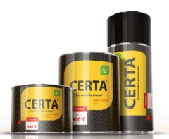 Краска термостойкая Certa