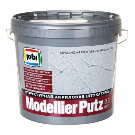 Штукатурка структурная Jobi Modellierputz