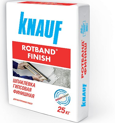 Шпаклевка гипсовая финишная КНАУФ Ротбанд-Финиш