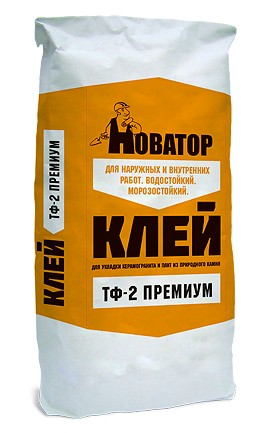 Клей плиточный Новатор Премиум