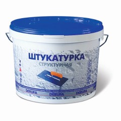Штукатурка структурная под терку Derufa