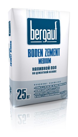 Пол наливной Bergauf Boden Zement Medium
