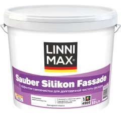 Краска фасадная силиконовая LinniMax Sauber Silikon Fassade