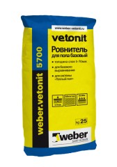 Ровнитель для пола Вебер Ветонит 5700