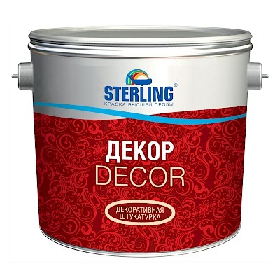 Штукатурка декоративная Sterling Декор-Кварцдекор ВД-АК-142