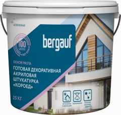 Штукатурка декоративная акриловая Bergauf Dekor Pasta короед