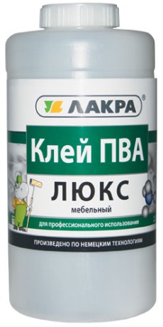 Клей ПВА "Люкс" мебельный Лакра