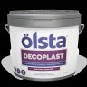 Покрытие силиконовое фактурное с эффектом "короед" Olsta Decoplast