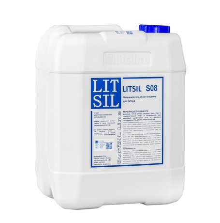Защитное финишное покрытие для бетона LITSIL S08