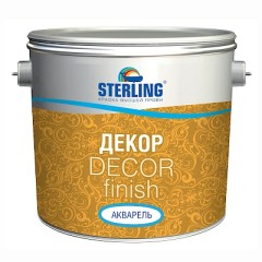 Краска декоративная Sterling Финиш-декор Акварель ВД-АК-143
