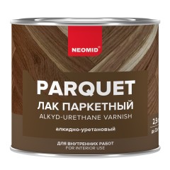 Лак паркетный алкидно-уретановый Neomid Parquet