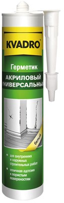 Герметик Kvadro акриловый универсальный
