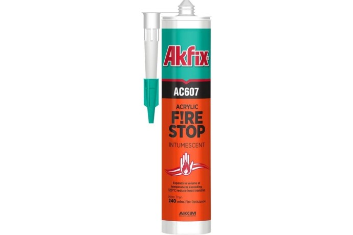 Герметик акриловый огнеупорный Akfix AC607