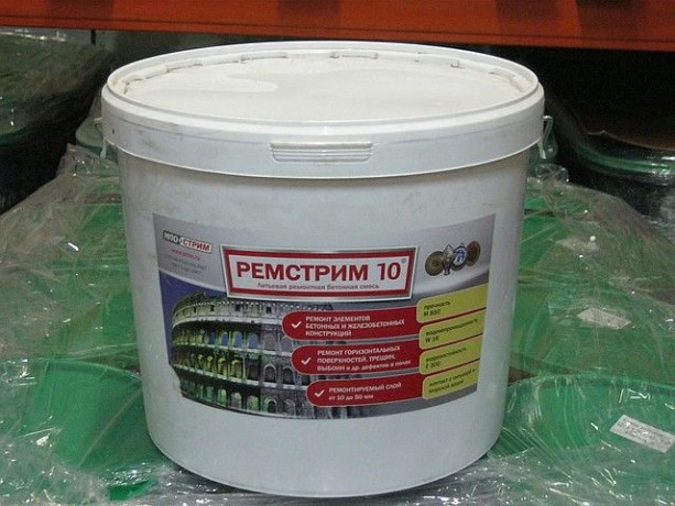 Смесь ремонтная Ремстрим 10