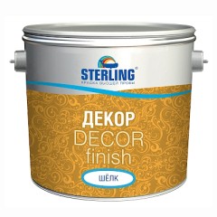 Краска декоративная Sterling Финиш-декор Шелк ВД-АК-234