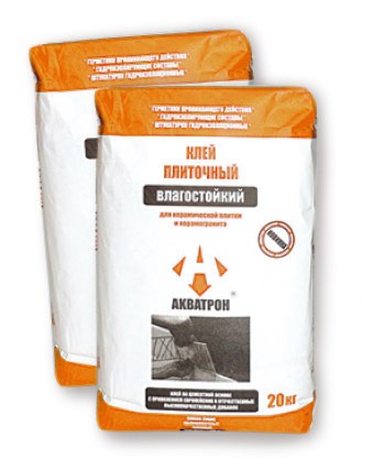 Клей плиточный Акватрон