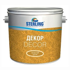 Краска декоративная Sterling Финиш-декор Золотой шелк ВД-АК-234