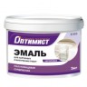 Эмаль акриловая Оптимист E305 полуглянцевая супербелая